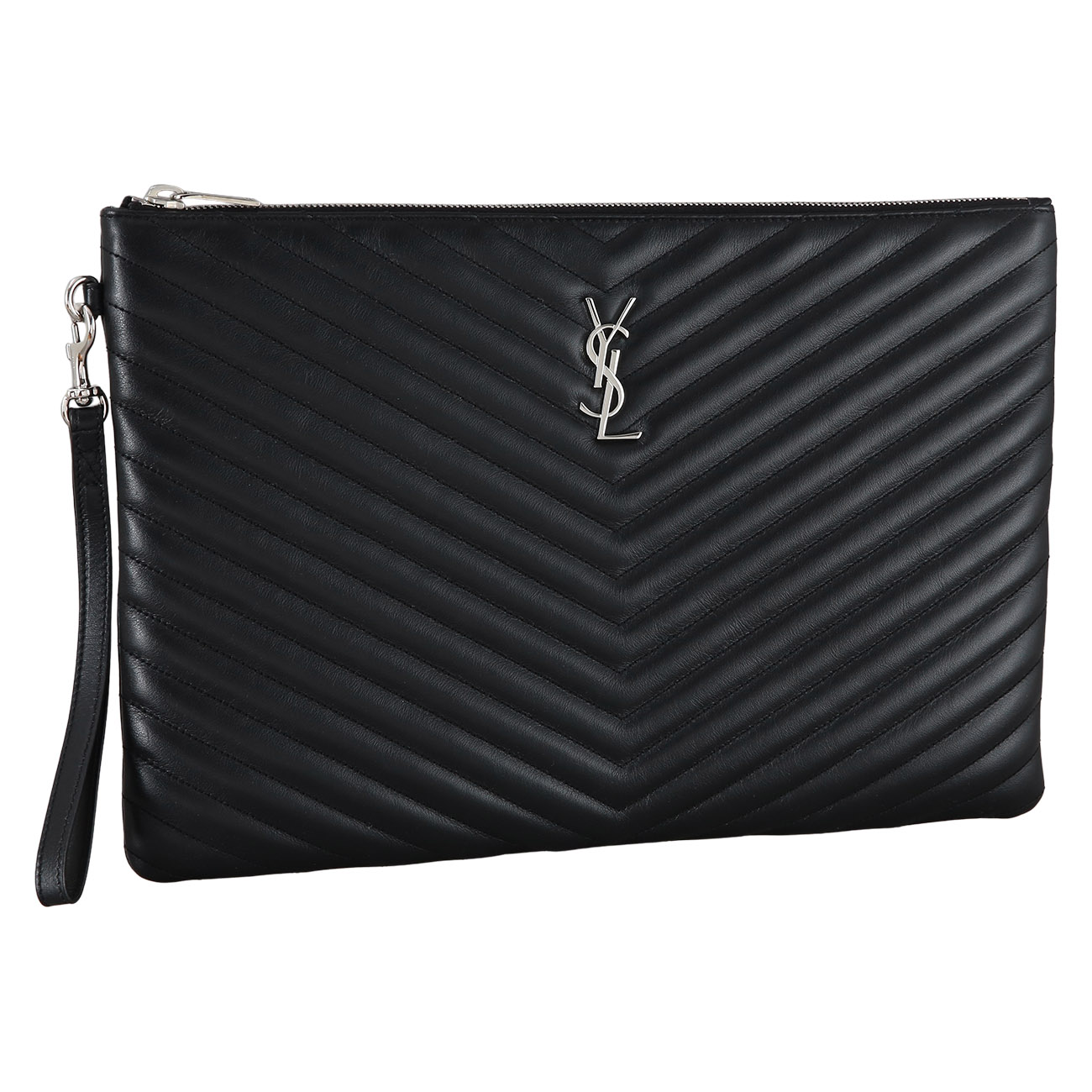 Yves Saint Laurent(USED)생로랑 440222 모노그램 다큐먼트 클러치